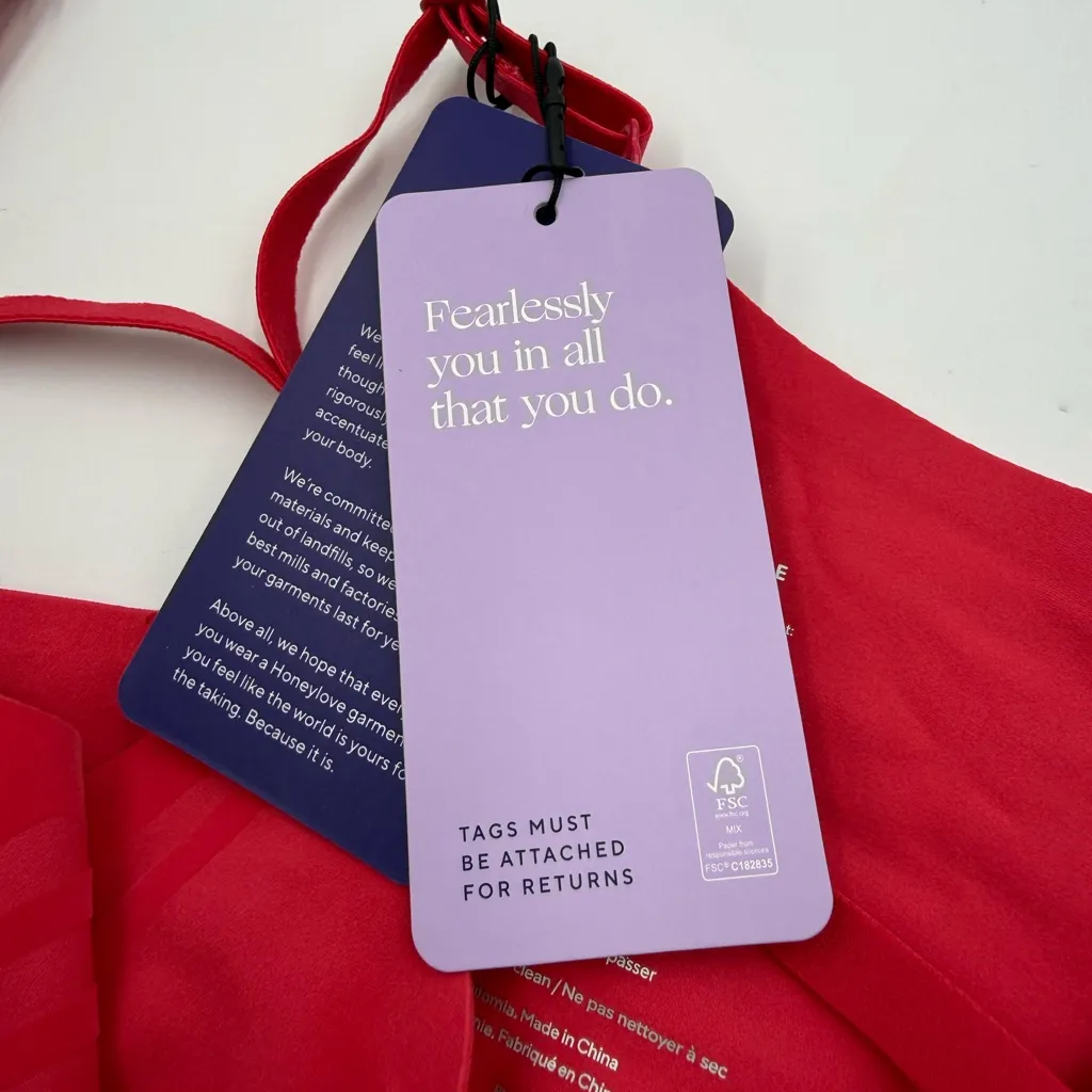 Honeylove Silhouette Bra Pink Size L - Image 8