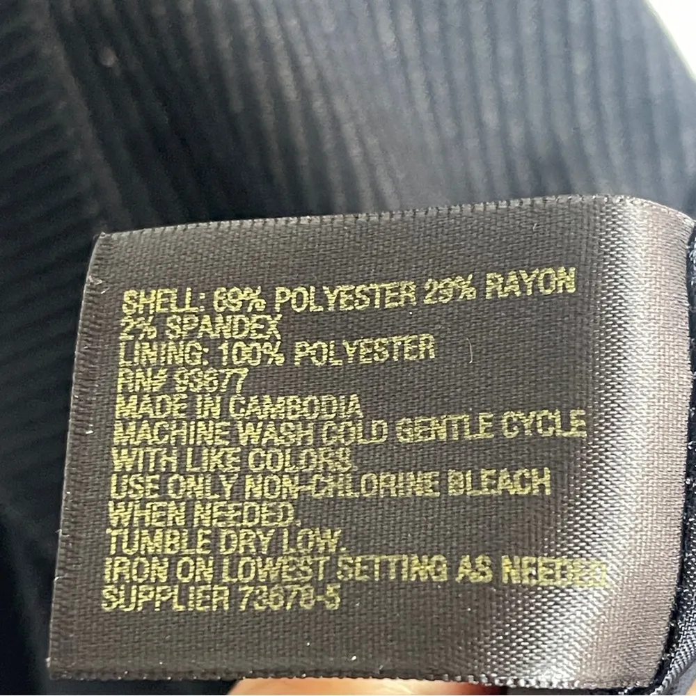 Worthington Pinstripe Pencil Skirt Lined - Image 11