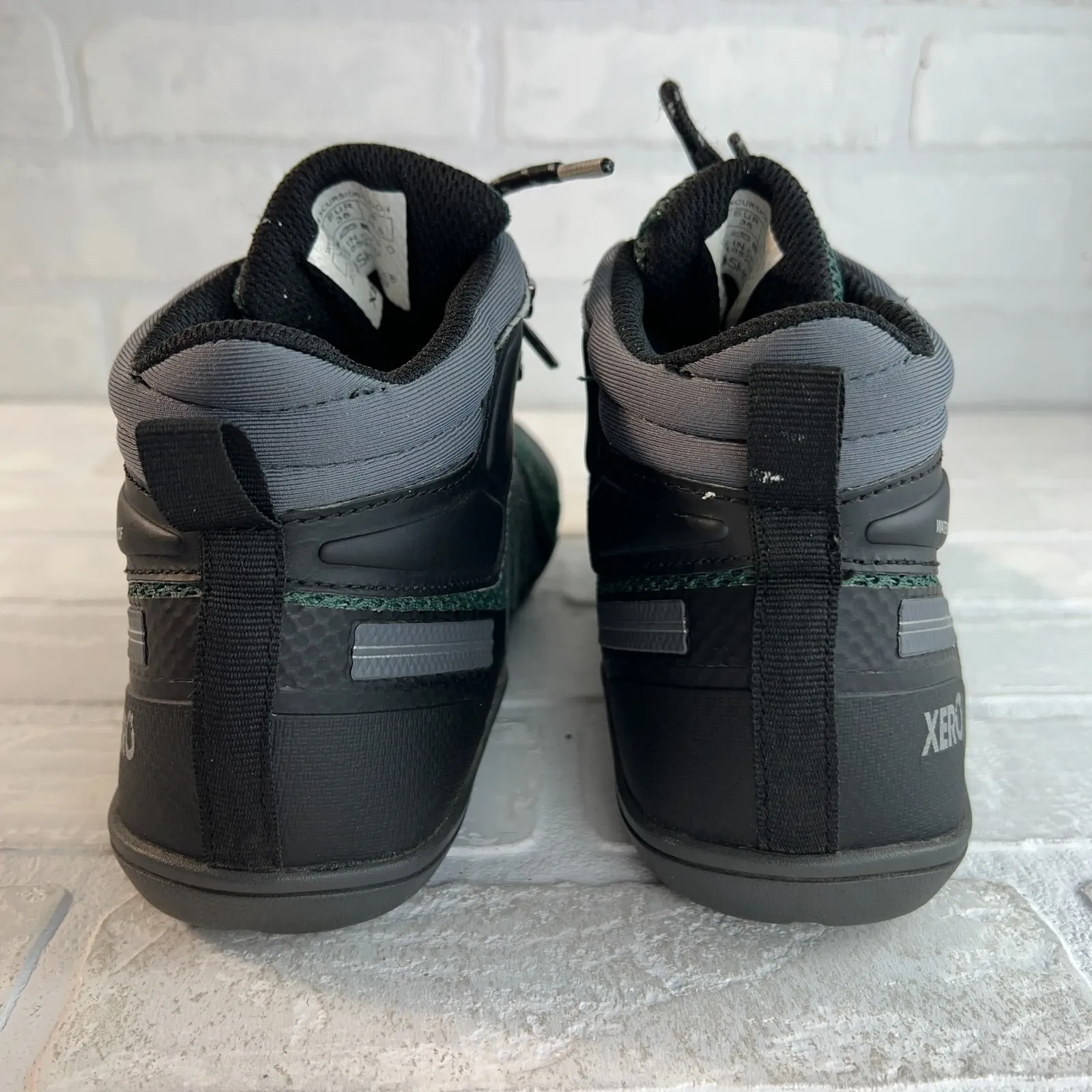 Xero Xcursion Fusion Waterproof Barefoot Hiking Boots Womens 7.5 Green Outdoor - Image 4