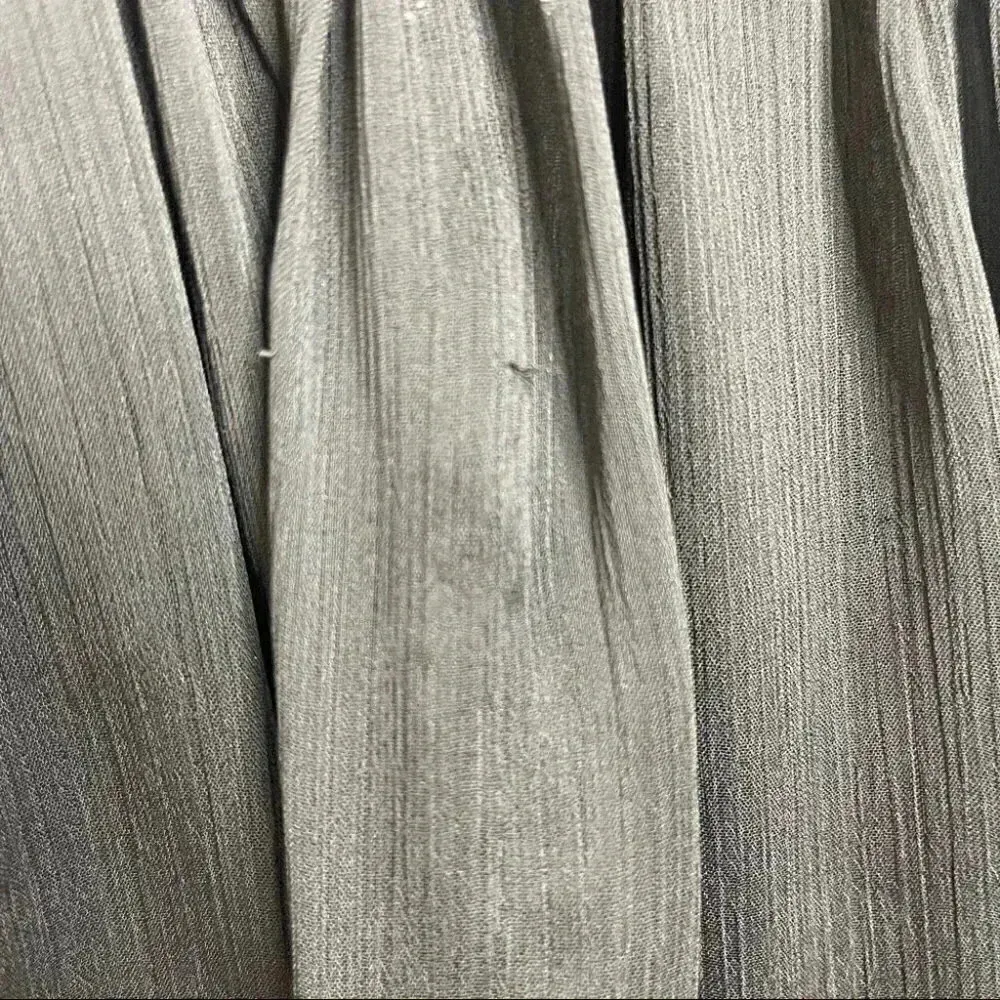 Alice & Olivia Black Pleated Dress Size 2 | Adjustable Straps | $396 Retail - Image 7