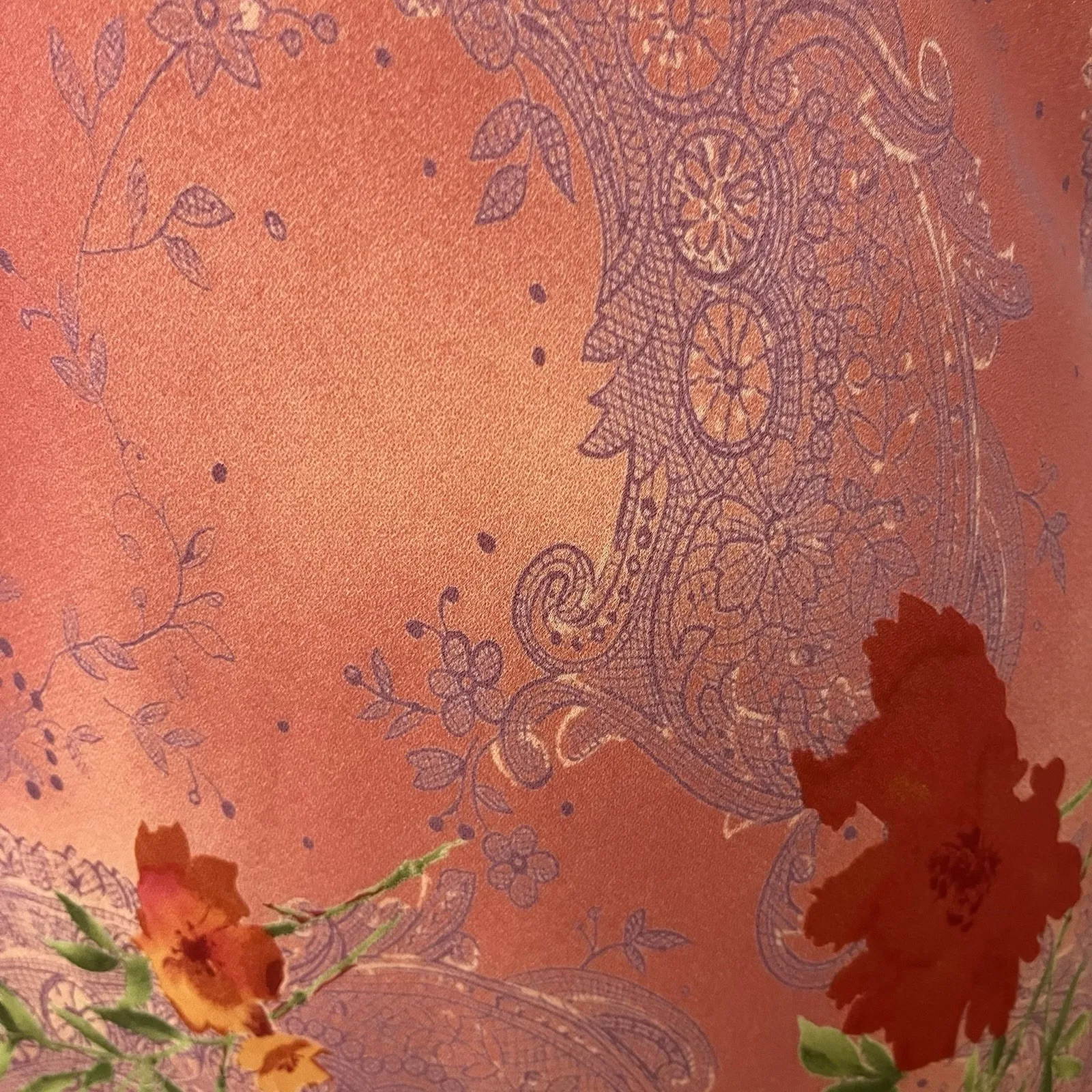 Vtg Y2K Floral Chiffon Sheer Overlay Maxi Dress Size 6 Fairy Grunge Flowy Floral - Image 3