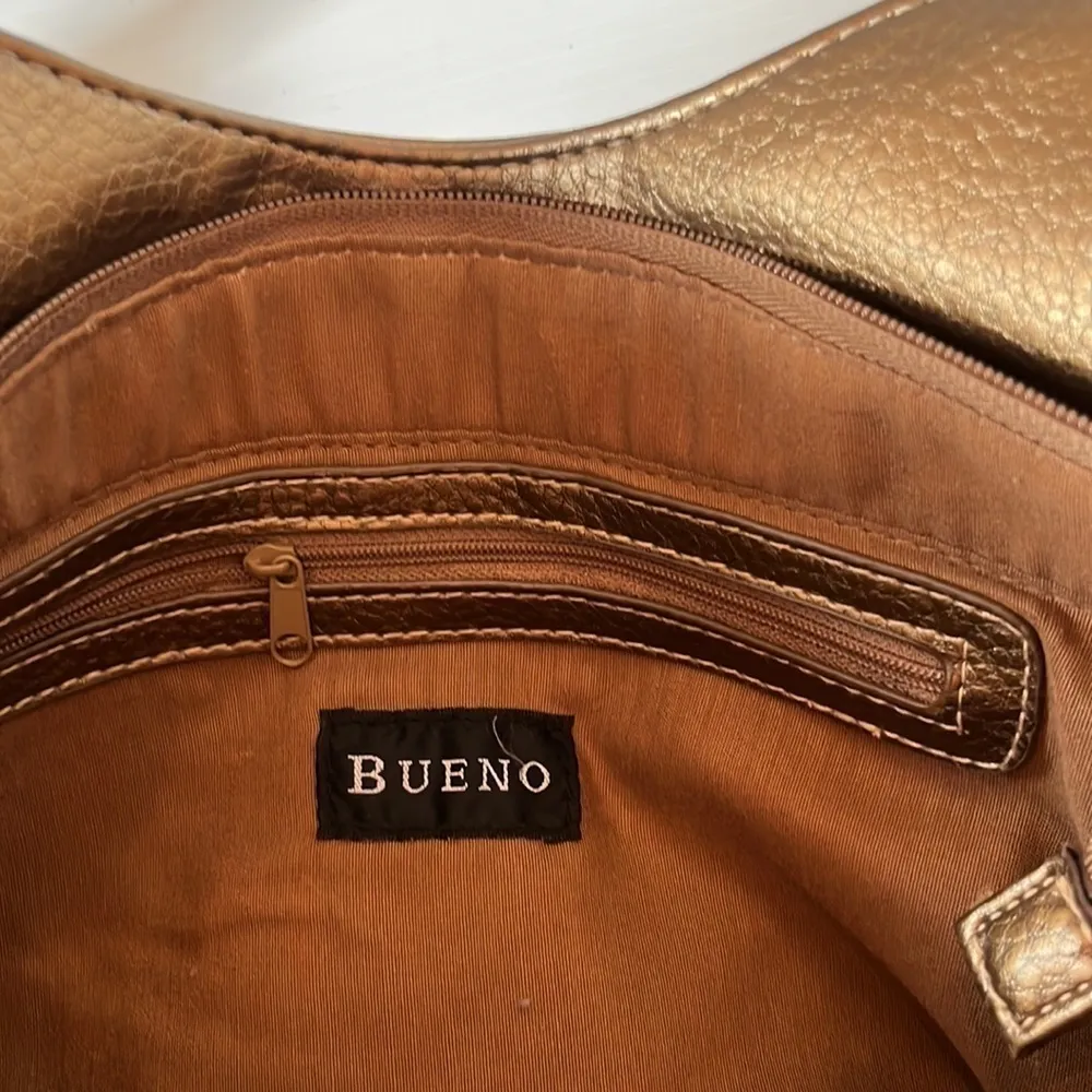 Bueno of California giraffe print wooden beaded handles purse bag satchel - Image 5