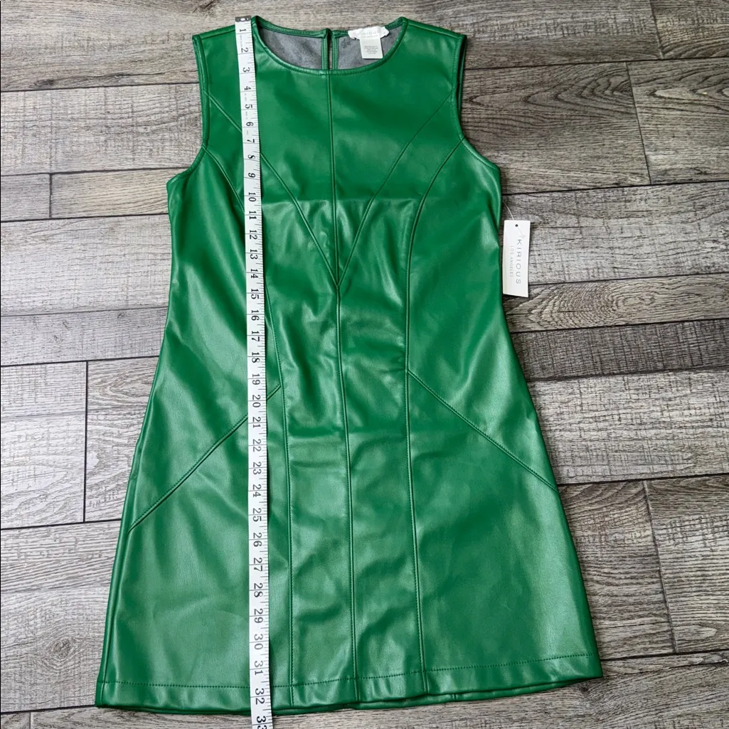 Kirious LA Emerald Green Sleeveless Mini Dress - Image 3