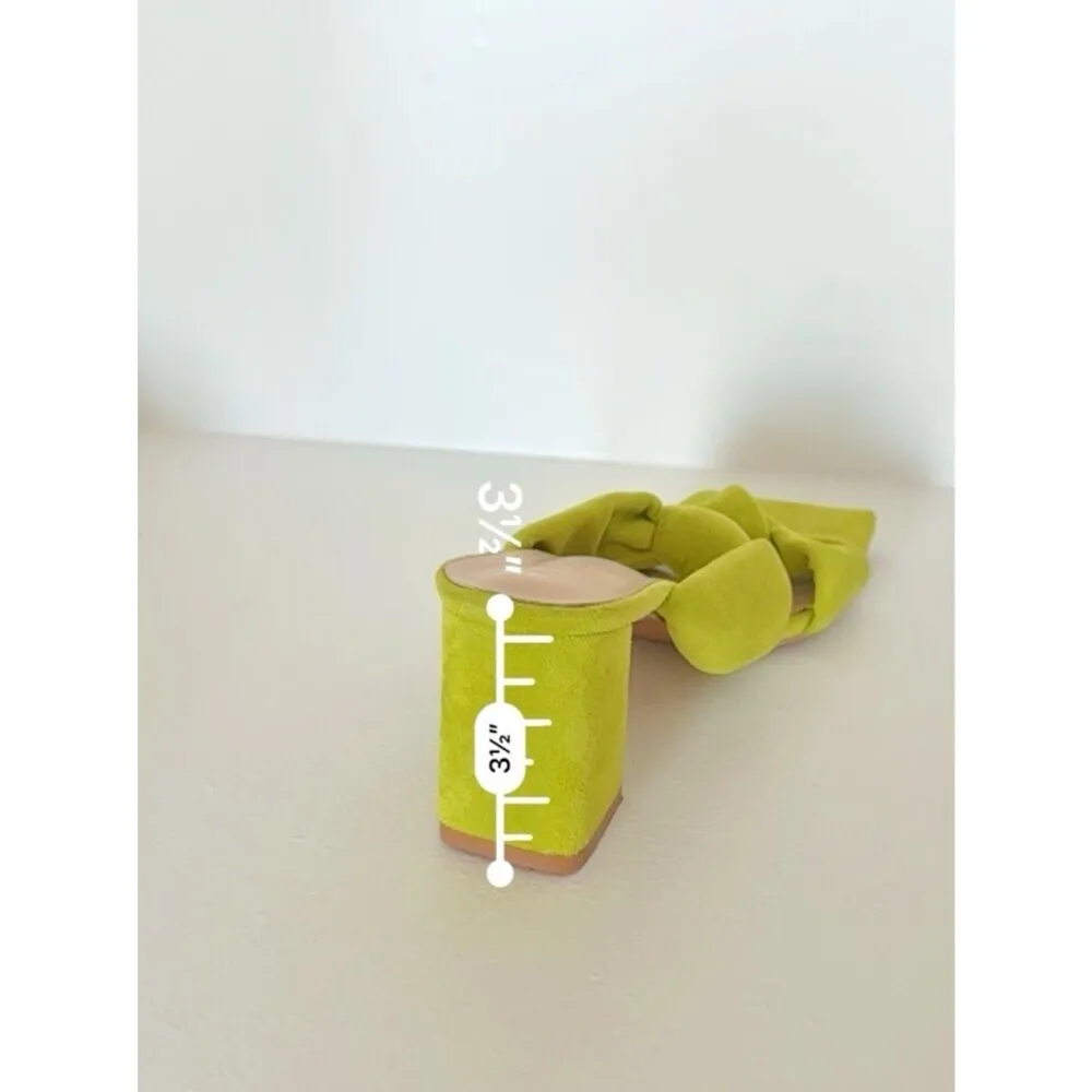 Flamingo‎ heels torgeis green women heels romantic sweet fashion comfort size 8 - Image 9