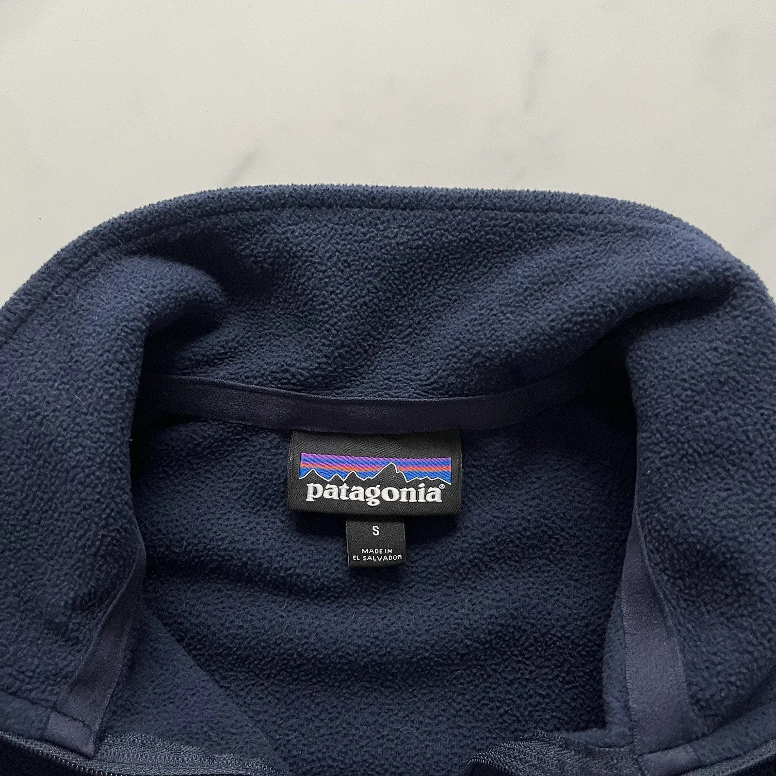 Patagonia Nena 1/4 Zip Micro D Fleece Pullover Size S Minimalist Classic Sweater - Image 3