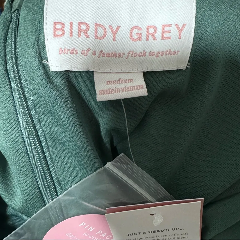 Birdy Grey Alex Convertible Maxi Dress Sea Glass Green Formal Bridesmaid Medium - Image 11