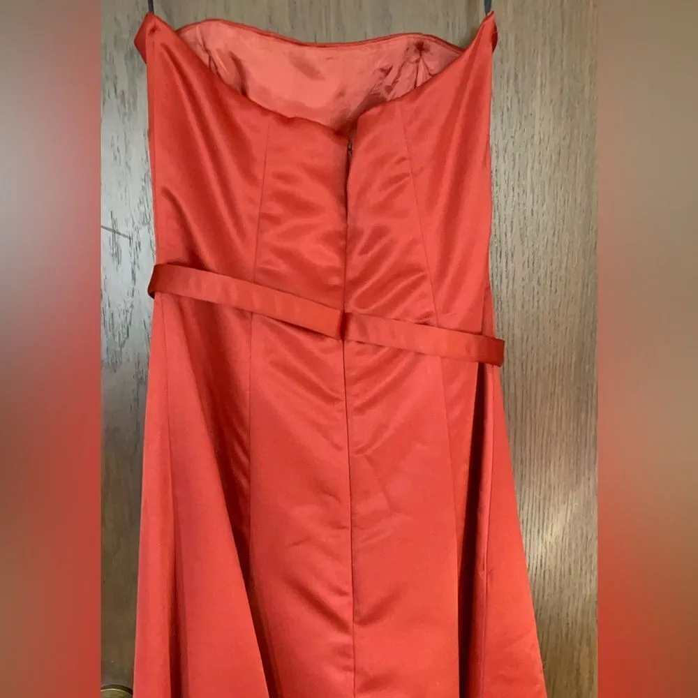 Gunne Sax Jessica McClintock Dresses | Jessica McClintock Red Long Dress - Image 6