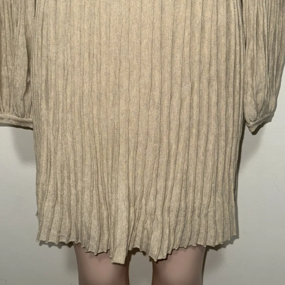 MAX STUDIO NWT A-LINE SWEATERDRESS PLEATED woman size XS - Image 6