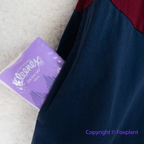 Eshaki Curved colorblock‎ cotton knit shift dress, size 16W - Image 7