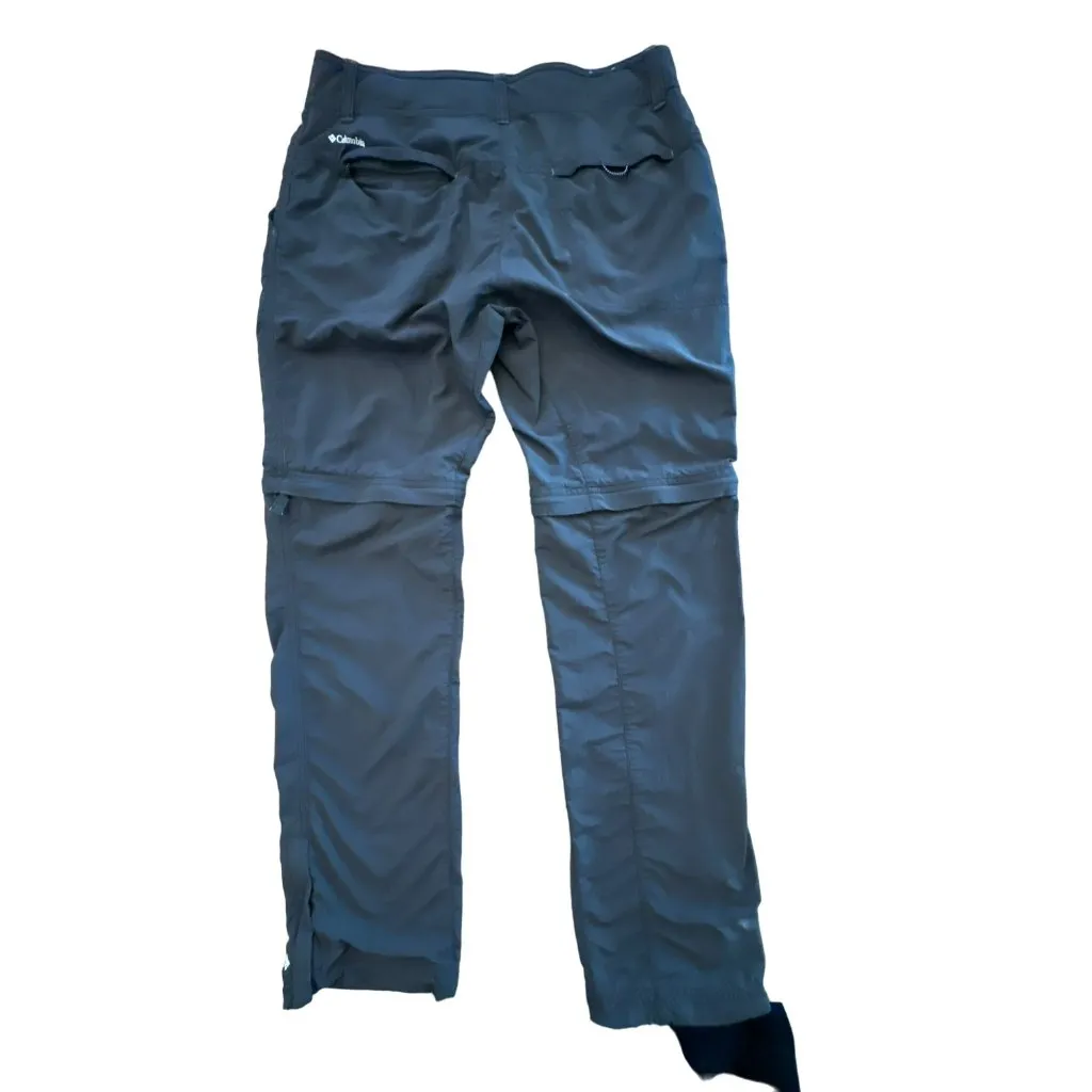 Columbia Black Cargo Convertible Zip Off Omni-Shade Pants Size 6 Womens Low Rise - Image 3