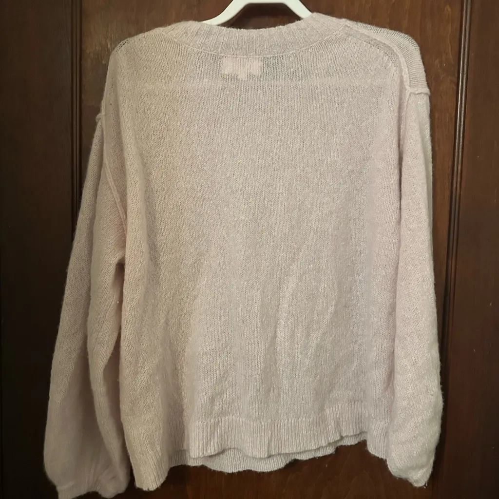 Xirena Light Pink Lela Cashmere Sweater M Size M - Image 3
