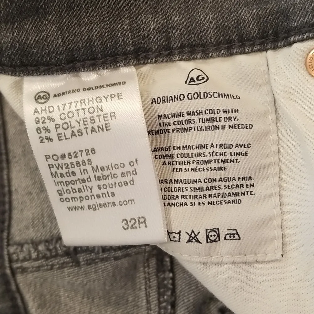 💕AG💕 The Farrah Skinny High-Rise Ankle Jeans ~ Gray Pearl 32 NWOT - Image 15