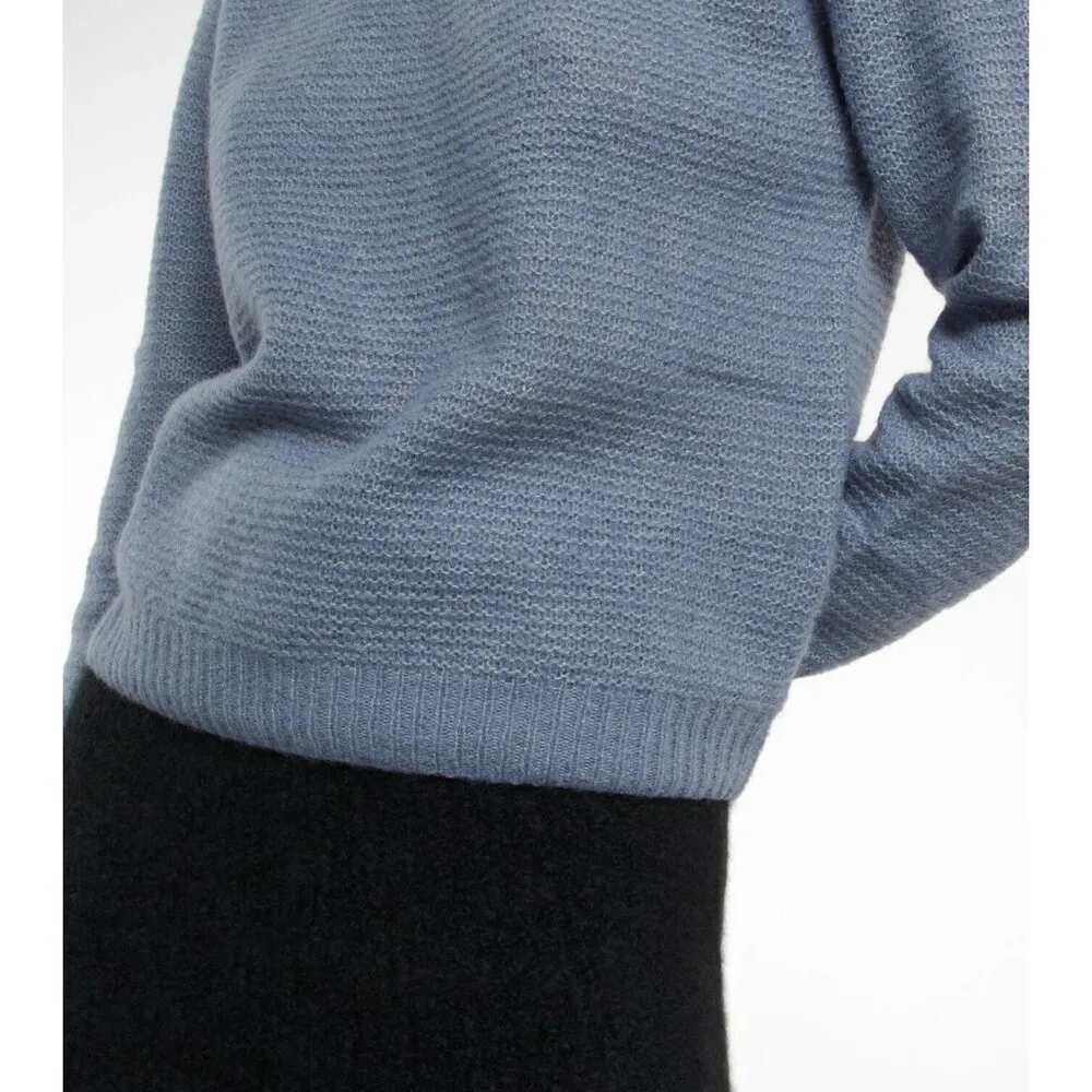 Max Mara Finnici Sweater in Light Blue Small New Womens Knit Cashmere Top - Image 13