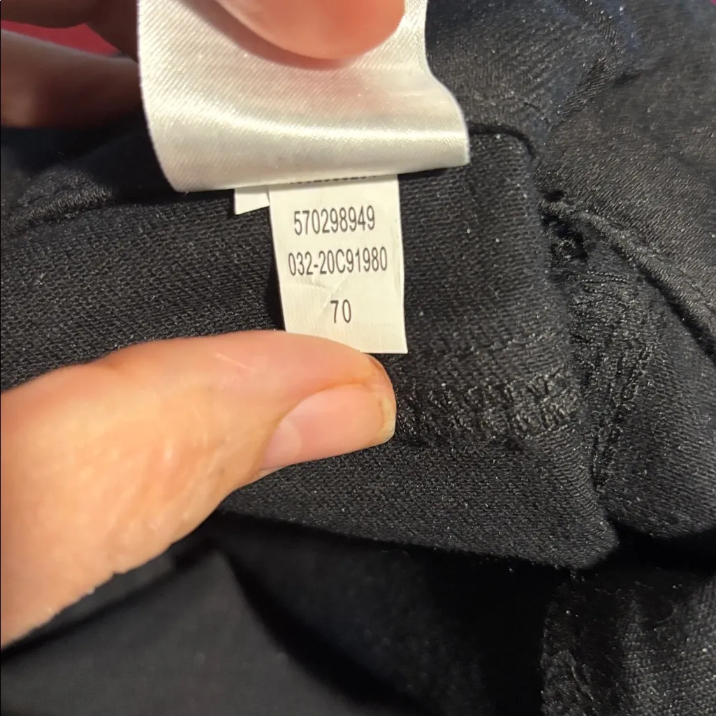 Chico’s Pull On Rhinestone Embellished Black Jeggings Jeans Sz 0/4R Stretch - Image 7