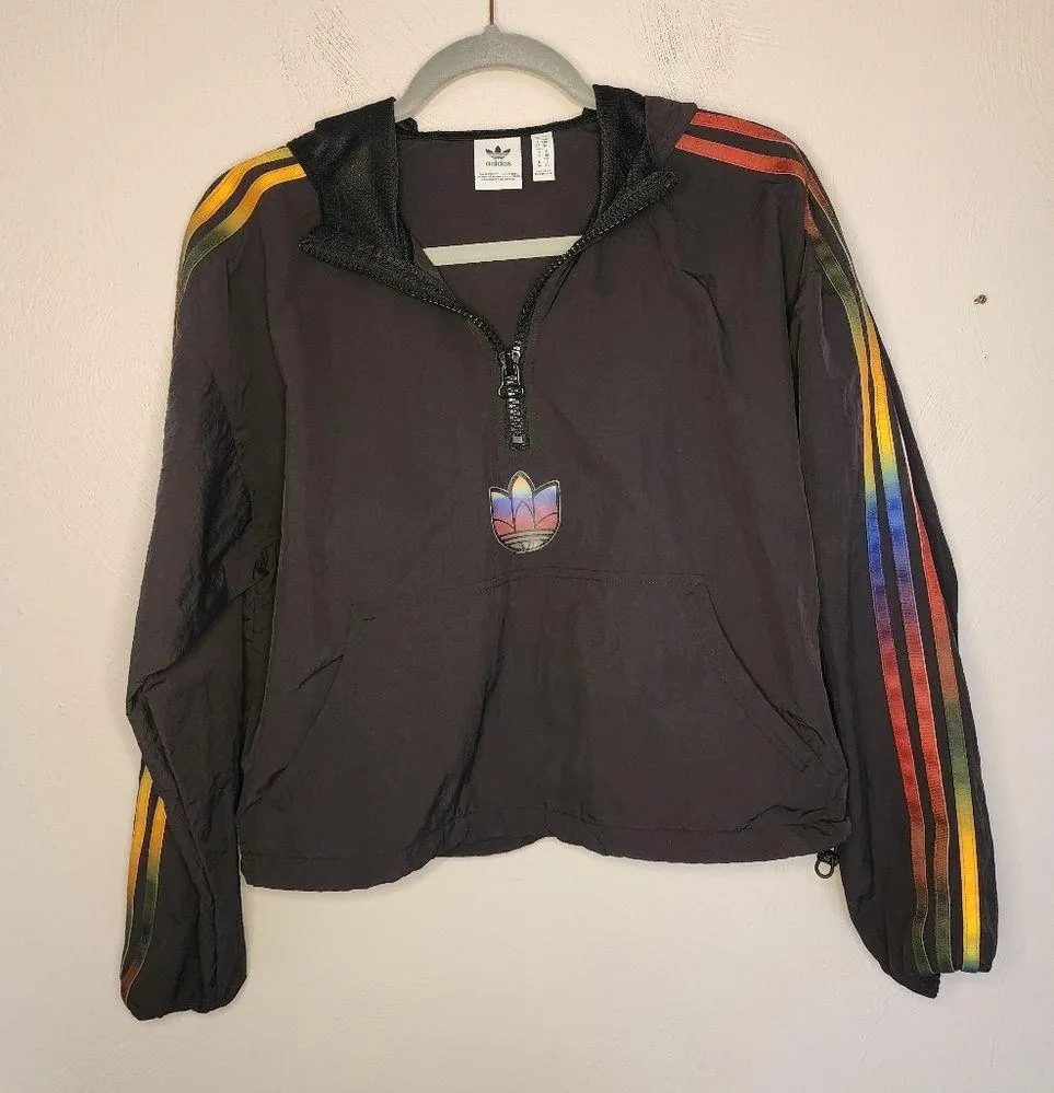ADIDAS CROPPED HALFZIP jacket - Image 2
