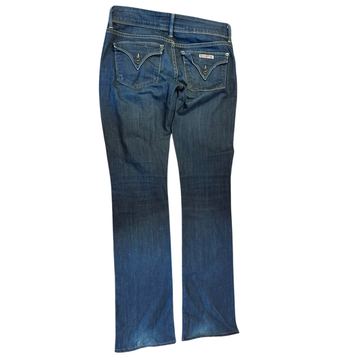 HUDSON Women's Low Rise Boot Cut Denim Jeans 's Size 27 Dark Wash Y2K - Image 2