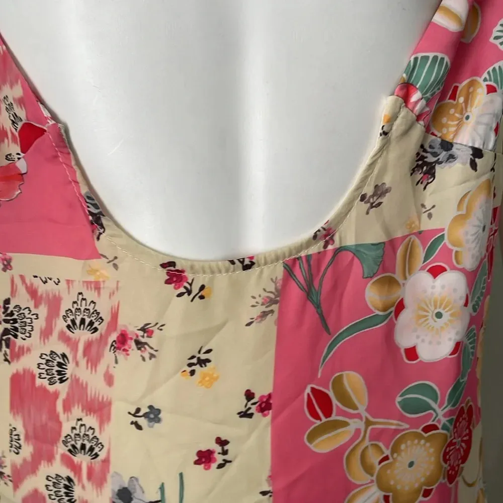 Zara Satin Effect Print Dress Small NEW w/flaw - Image 8