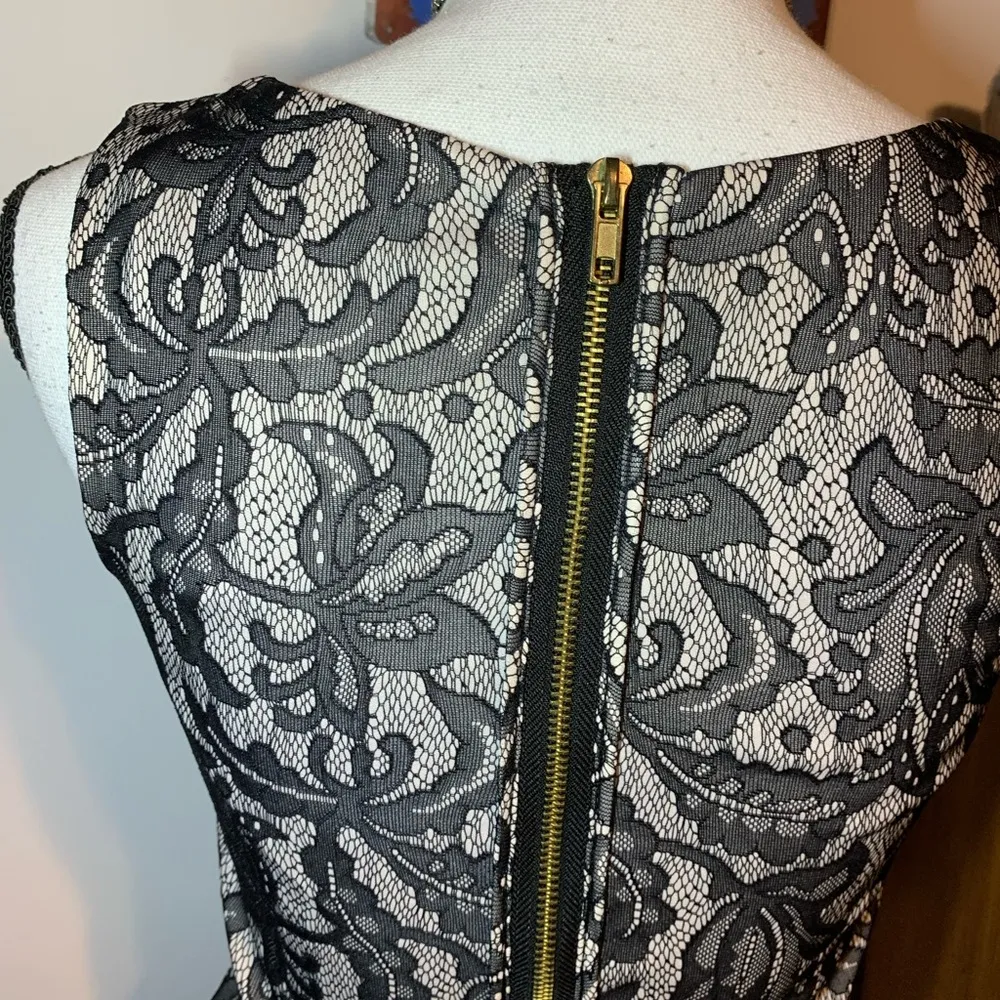 Heart Soul Black Lace Overlay Dress - Image 7