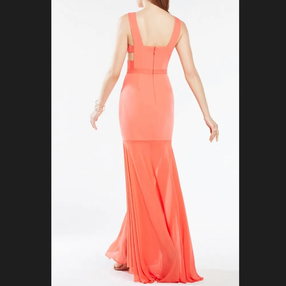 Bcbg MaxAzria Joy Cutout gown Sz 4 - Image 4