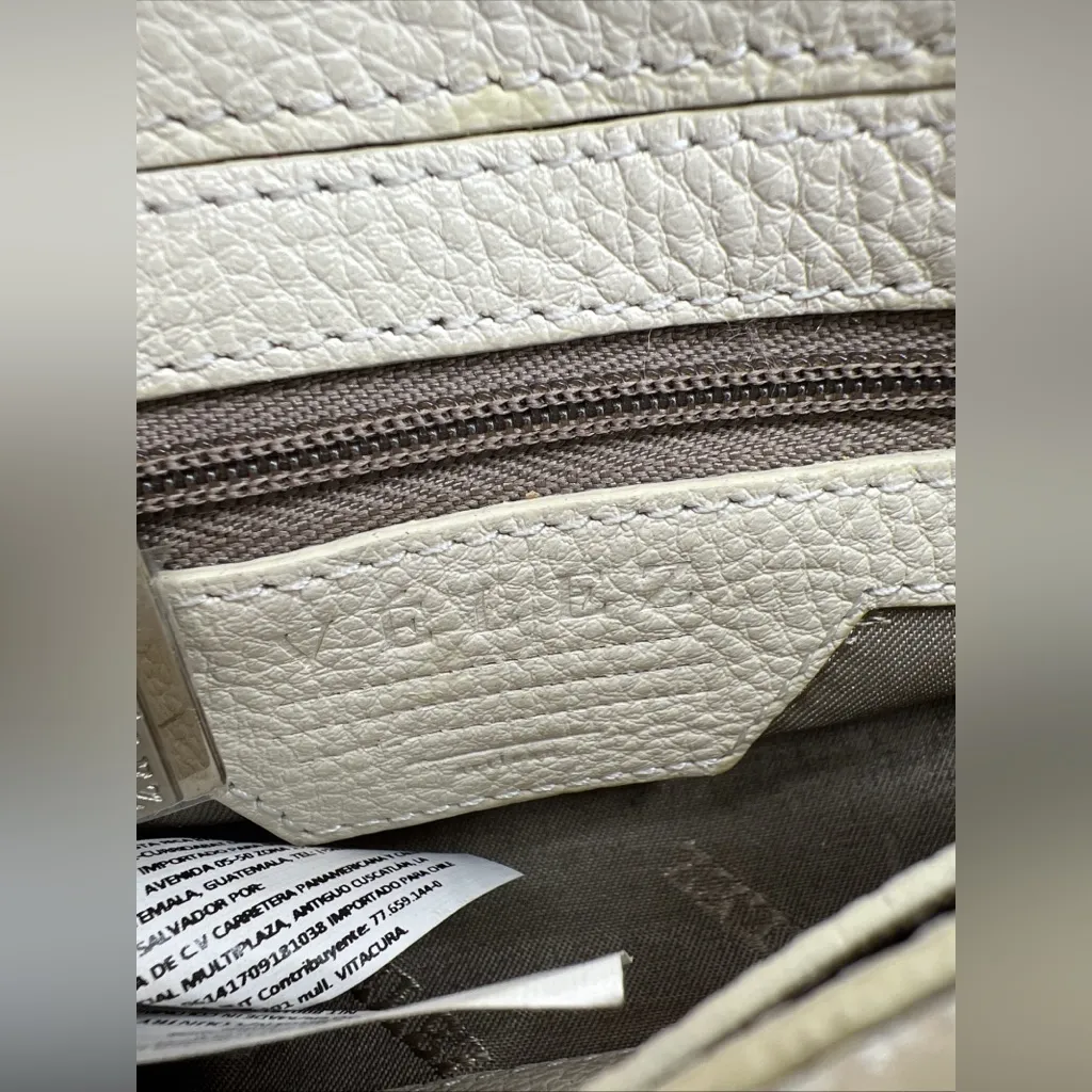 VELEZ LILI MINI LEATHER HANDS-FREE BAG WITH CHAIN - Image 14