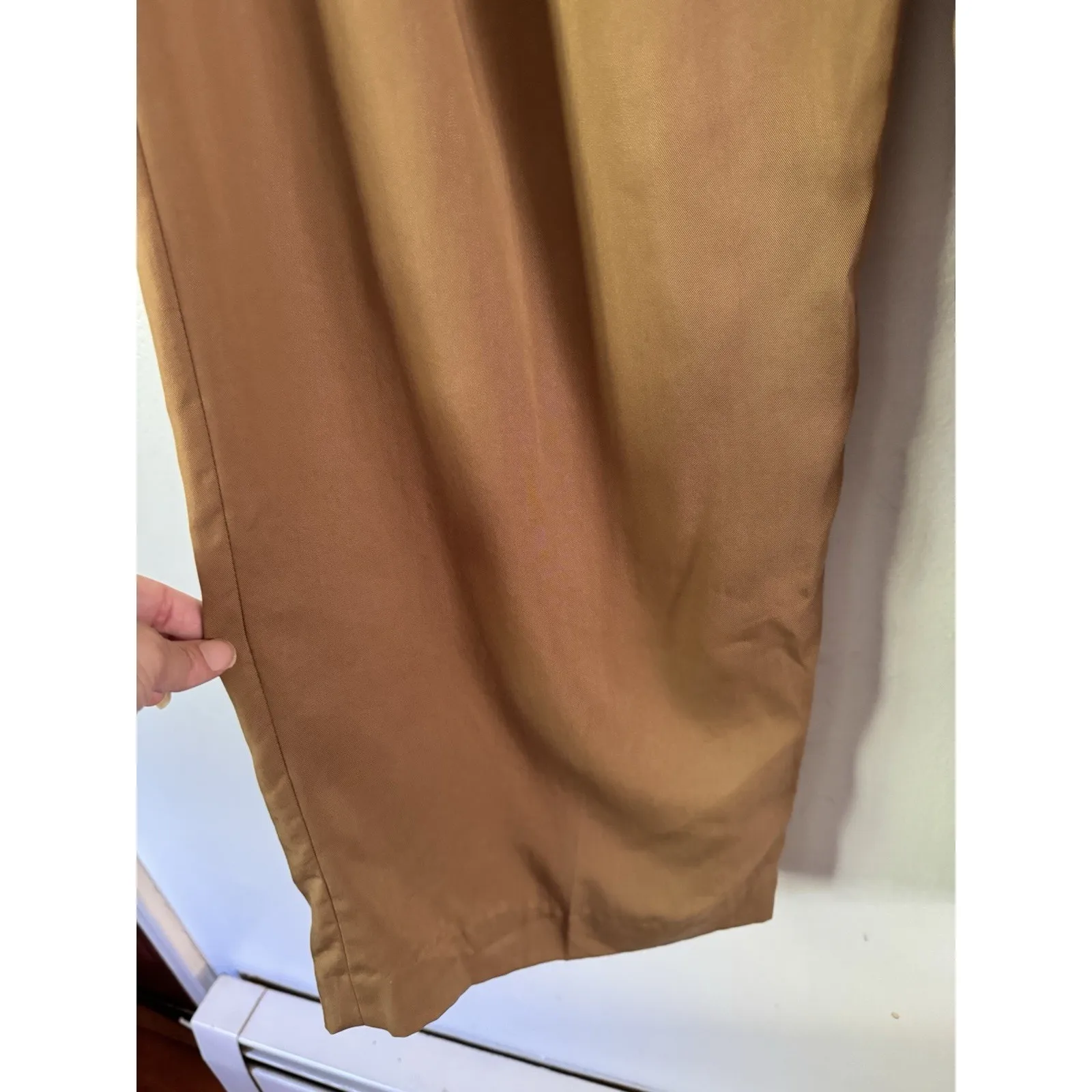 Banana Republic Wide Leg Khaki Pants Women’s Size 12 - Image 6