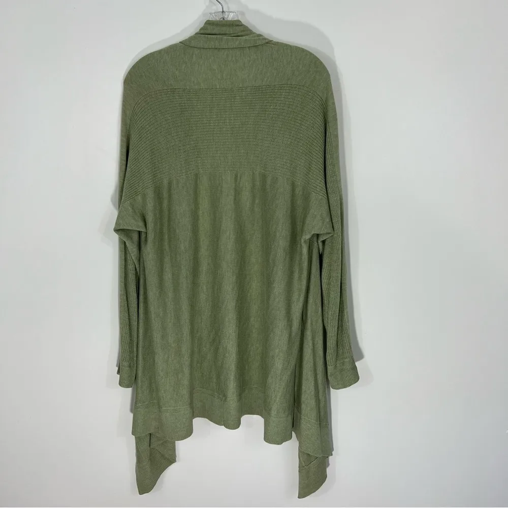 Lululemon Cashlu Knit Wrap Cardigan Heathered Rosemary Green - Image 10