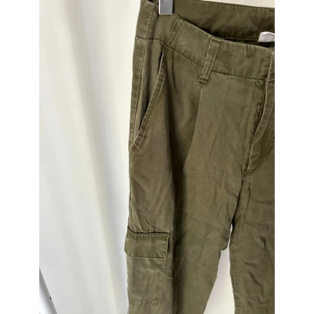 Gap Dark Green Pants Size 2 Petite - Image 3