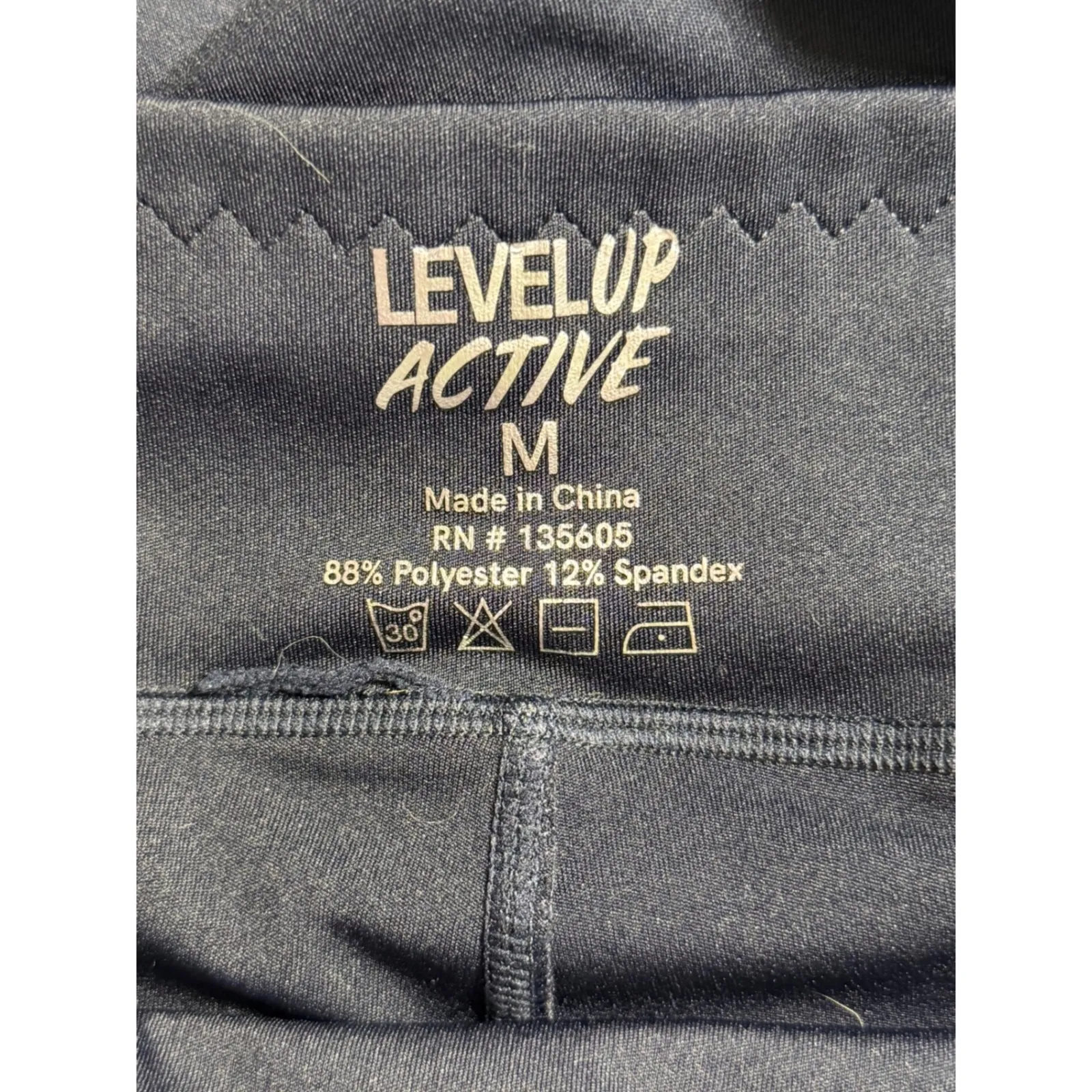Level Up Active Skirt Navy Blue Athletic Tennis Golf Skort Women's Size M Cute Size M - Image 3