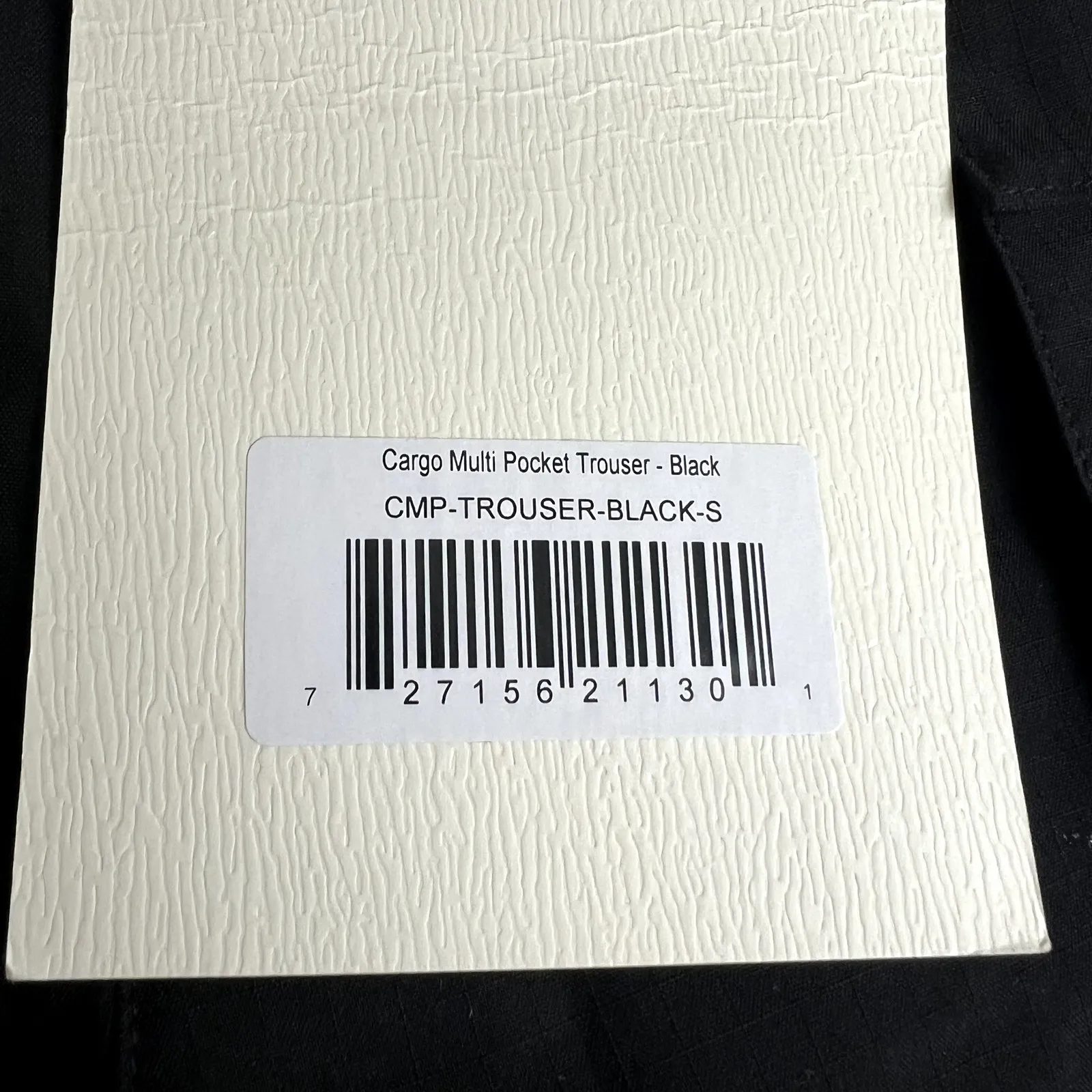 adanola cargo multi pocket trouser black pants size S CL2 - Image 4
