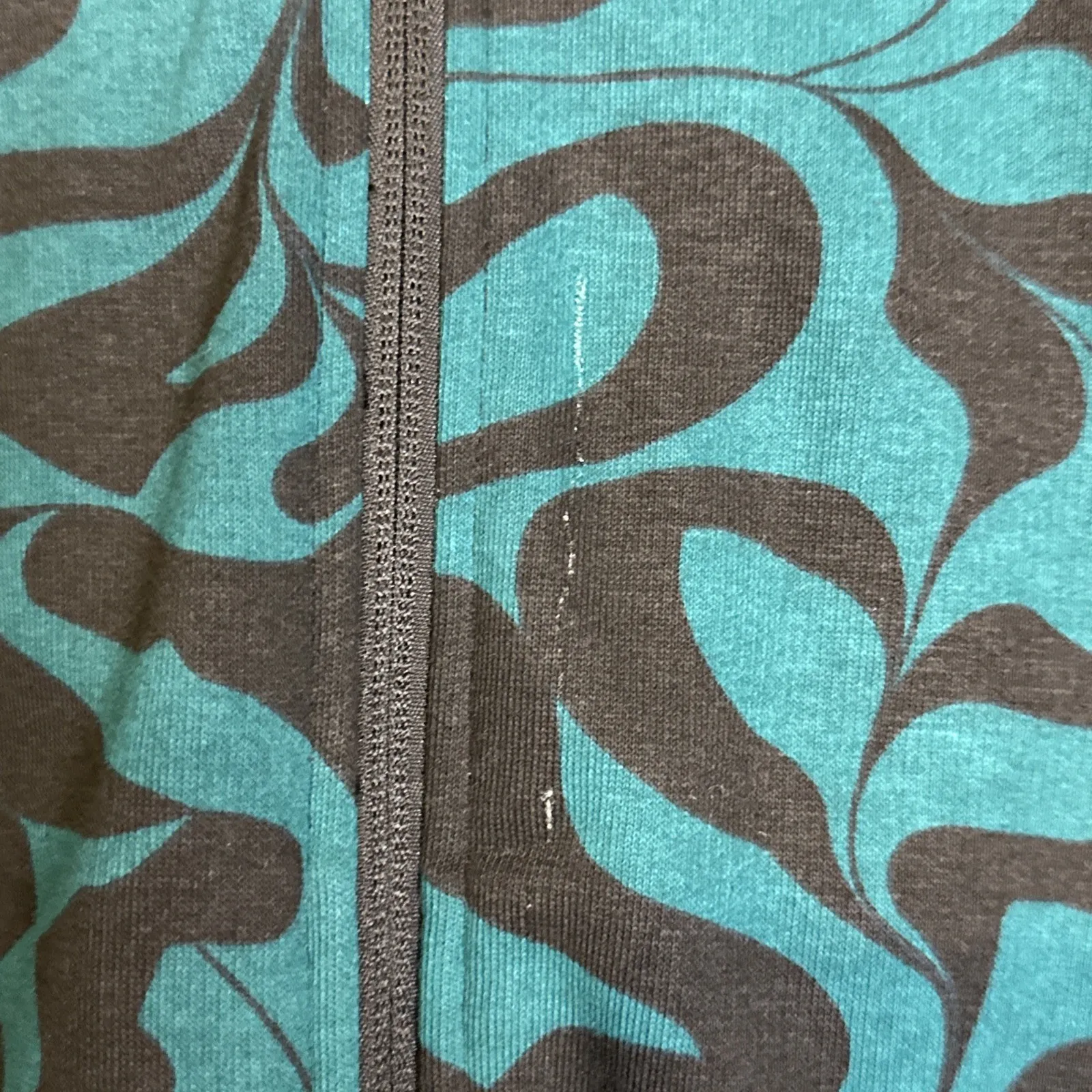 VEVO Active Zip Up Jacket Made In Egypt Womens Small Green Black Pockets Sporty - Image 8