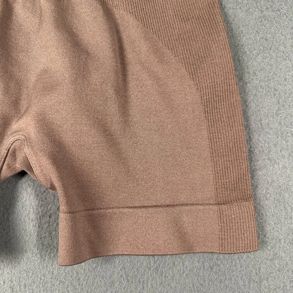 SET Active Womens M Sculptflex Power Biker Shorts Amethyst Pull On Athletic - Image 4