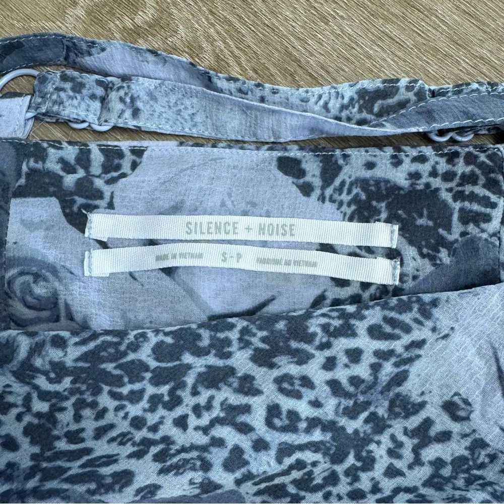 UO Silence + Noise Marie Printed Cowl Neck Mini Dress - Image 6