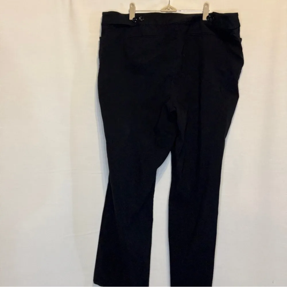 Lane Bryant Black Trousers with High Waist and Tapered Fit - Image 2
