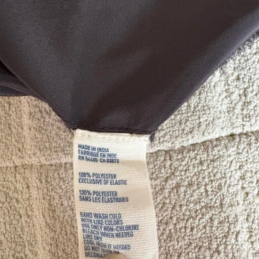 American Eagle 2011 charcoal gray sequin boho festival mini dress size 6 - Image 8