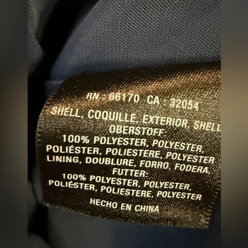 BHLDN Anthropologie Navy Blue Square Neck Midi Slit Formal Dress - Image 6