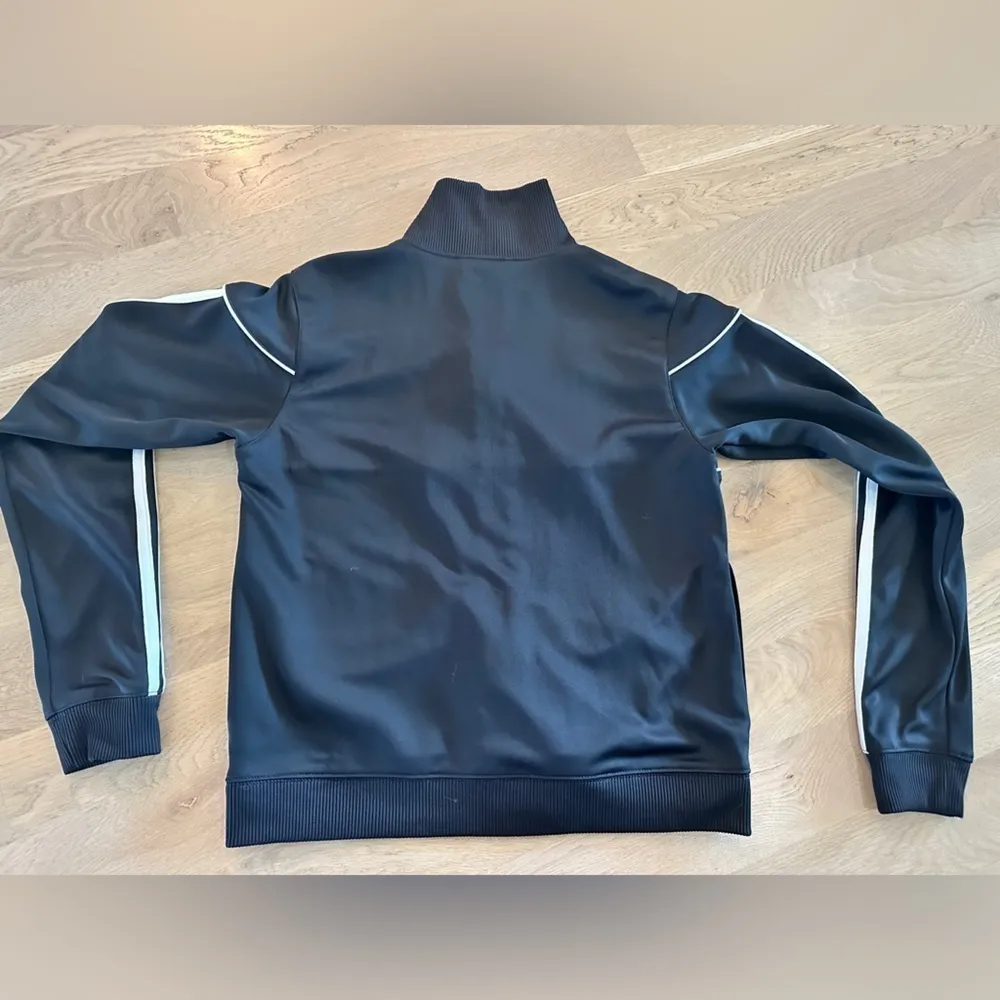 Adidas black track jacket sz Medium - Image 2