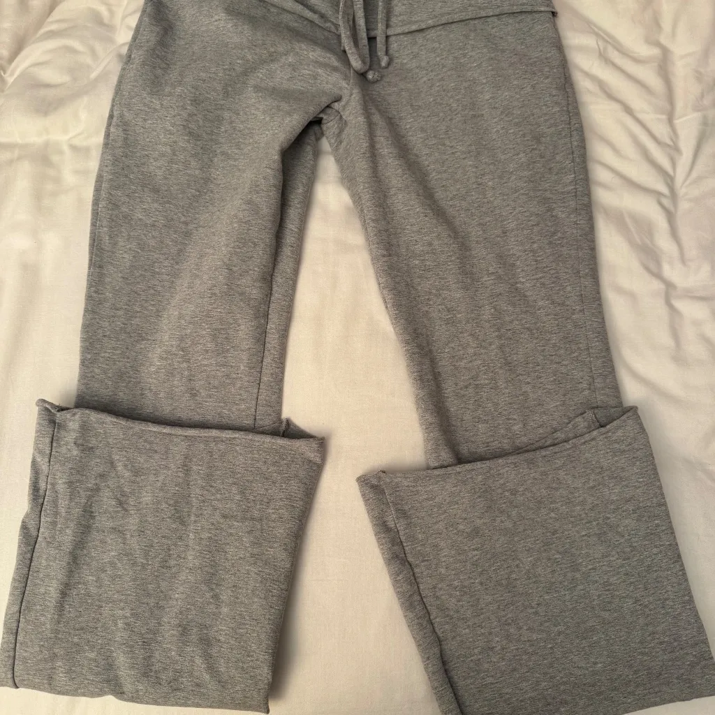 Free People Movement So SImple Flares Gray Size M - Image 2