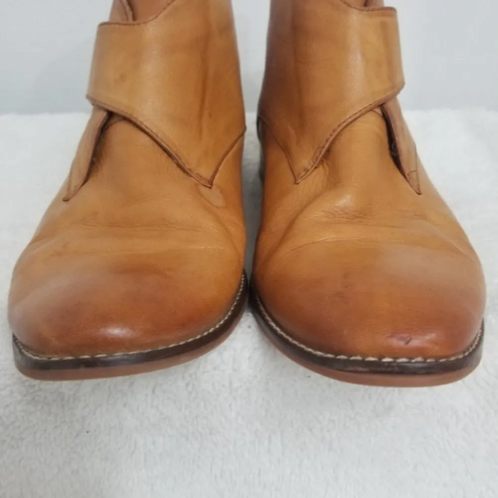 Mona Flying Ombre distressed leather boots Brown Size 10 - Image 3