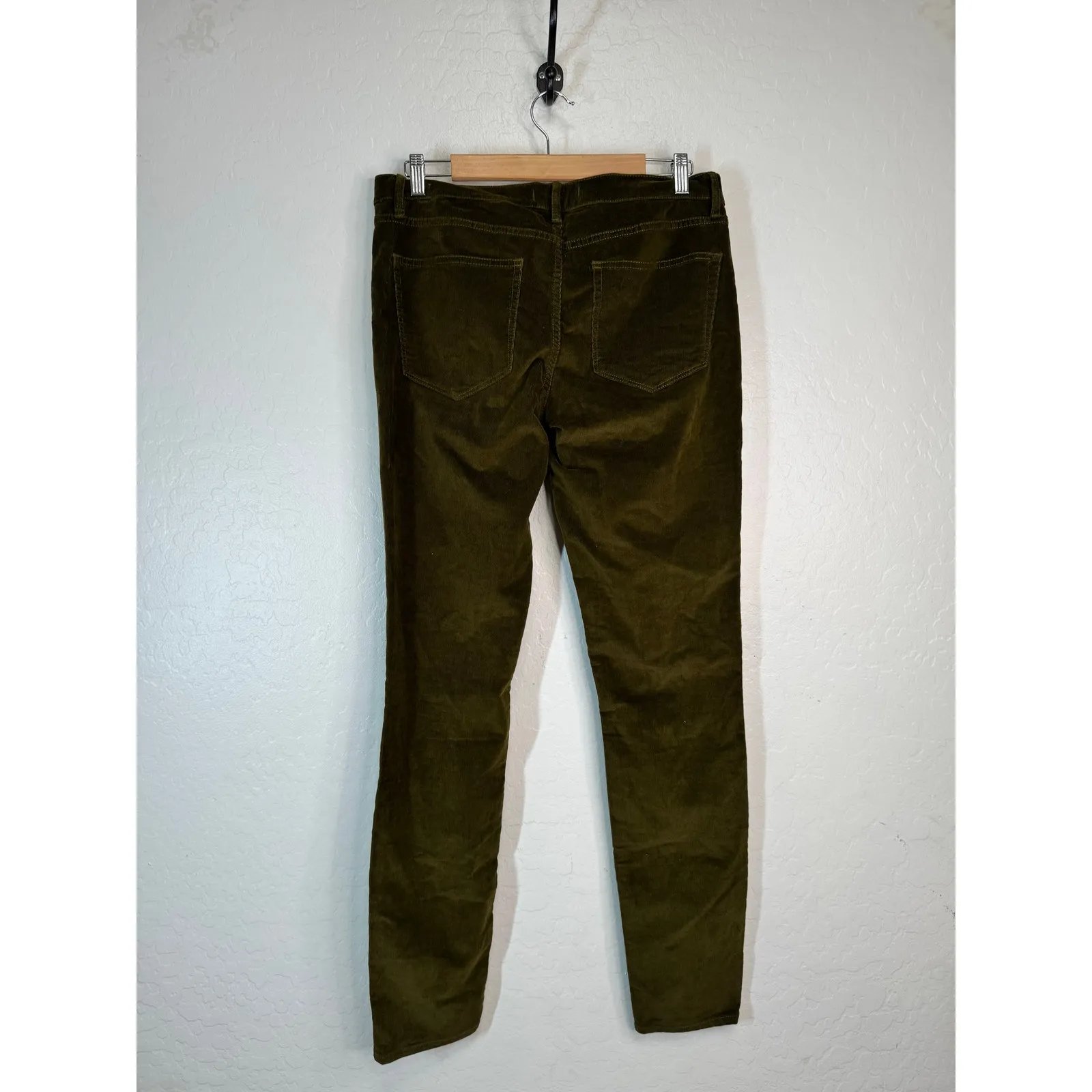 Madewell Classic Straight Jeans Corduroy Edition 03605 Size 31X32 NEW Green - Image 2