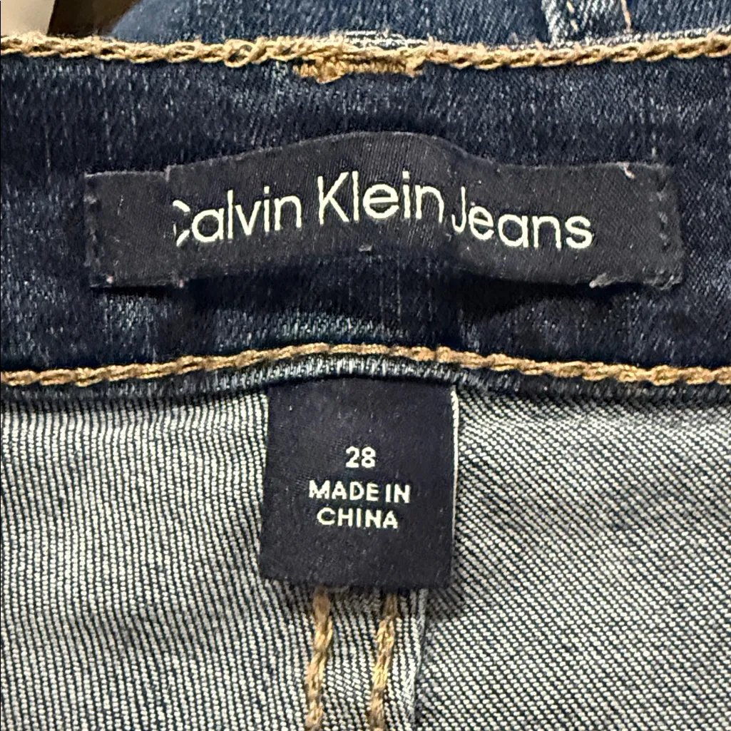 Calvin Klein  High Rise Boot Cut Jeans - Image 10
