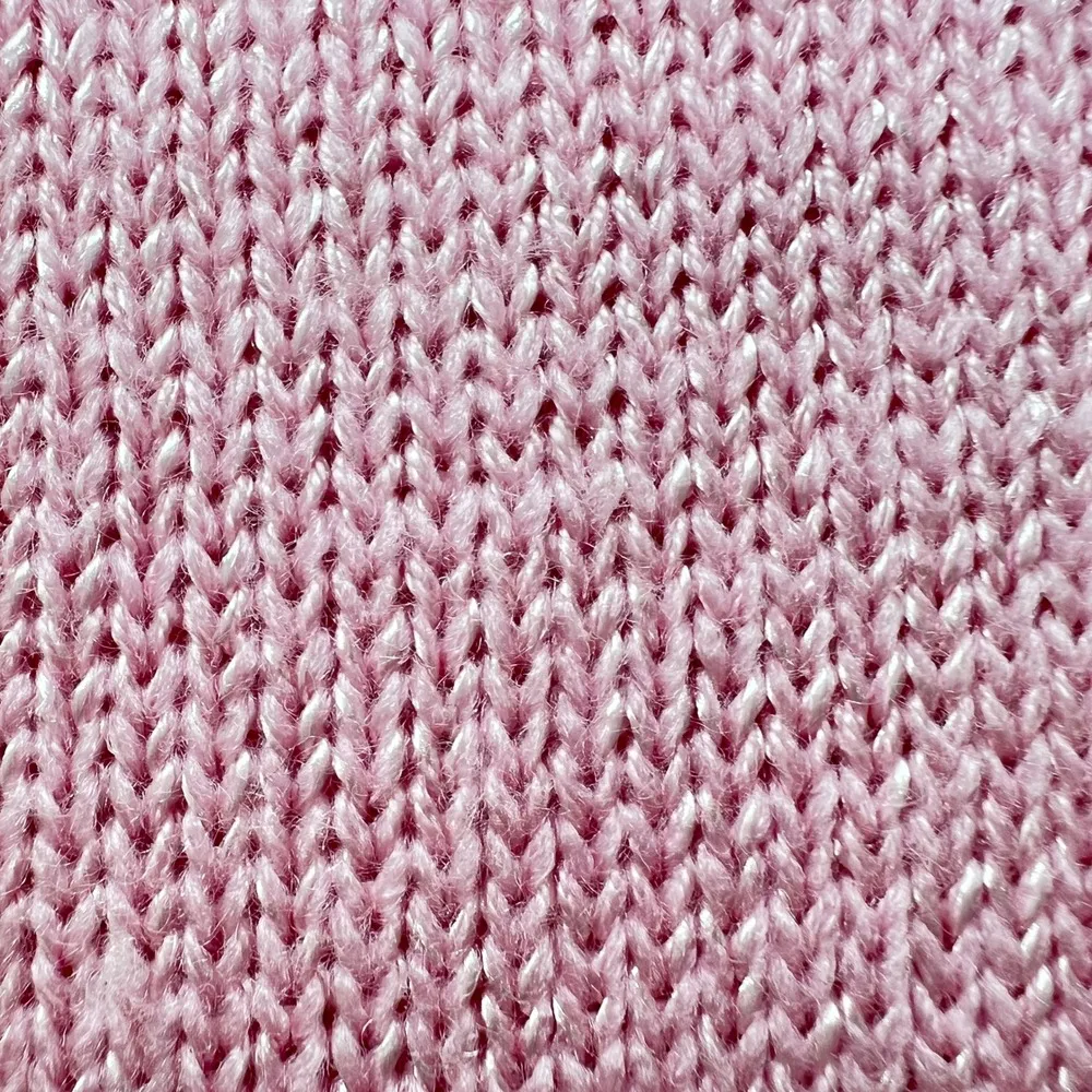 Vintage.Jaclyn Smith Embellished Sweater Mock Neck Pink Knit Pullover Size Small - Image 10