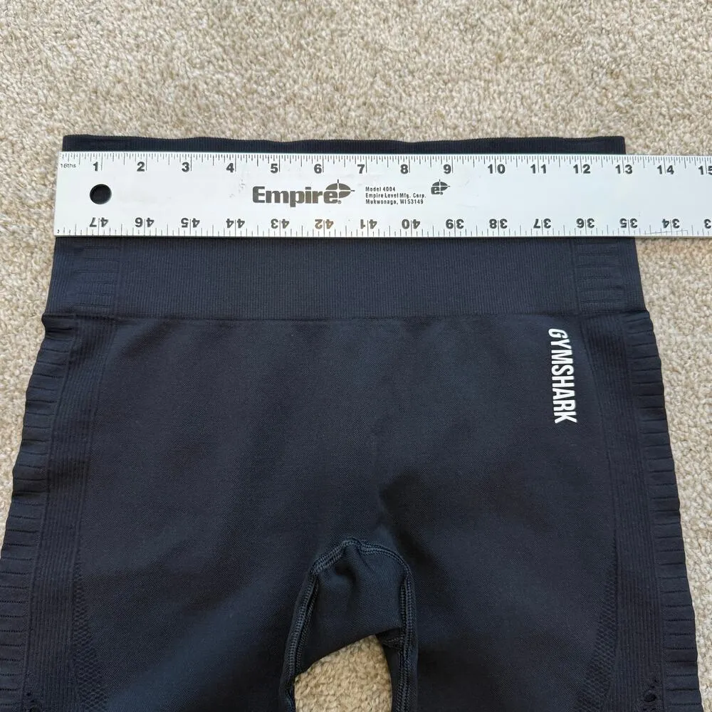 Gymshark medium textured perforated active leggings P 2371 - Image 2