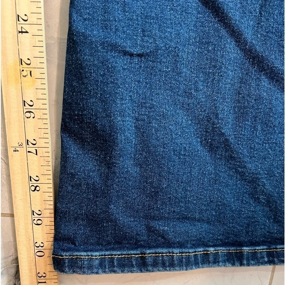 Topshop Jamie Flare jeans in Mid Blue, 36 waist, 32 inseam EUC - Image 8