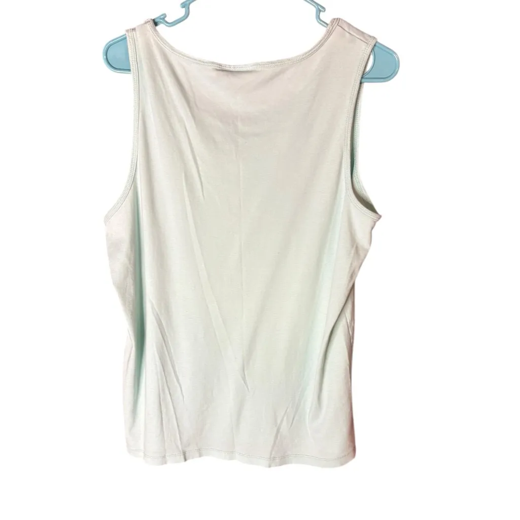 Attention Light Green Tank Top - Image 4