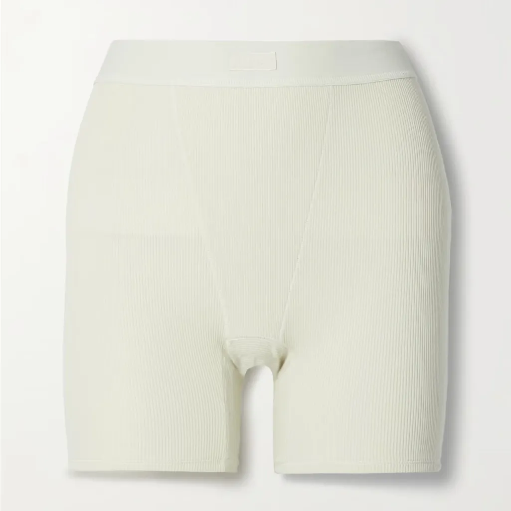 NWT Skims Soft‎ Longue Boxer In Bone Size XS - Image 5