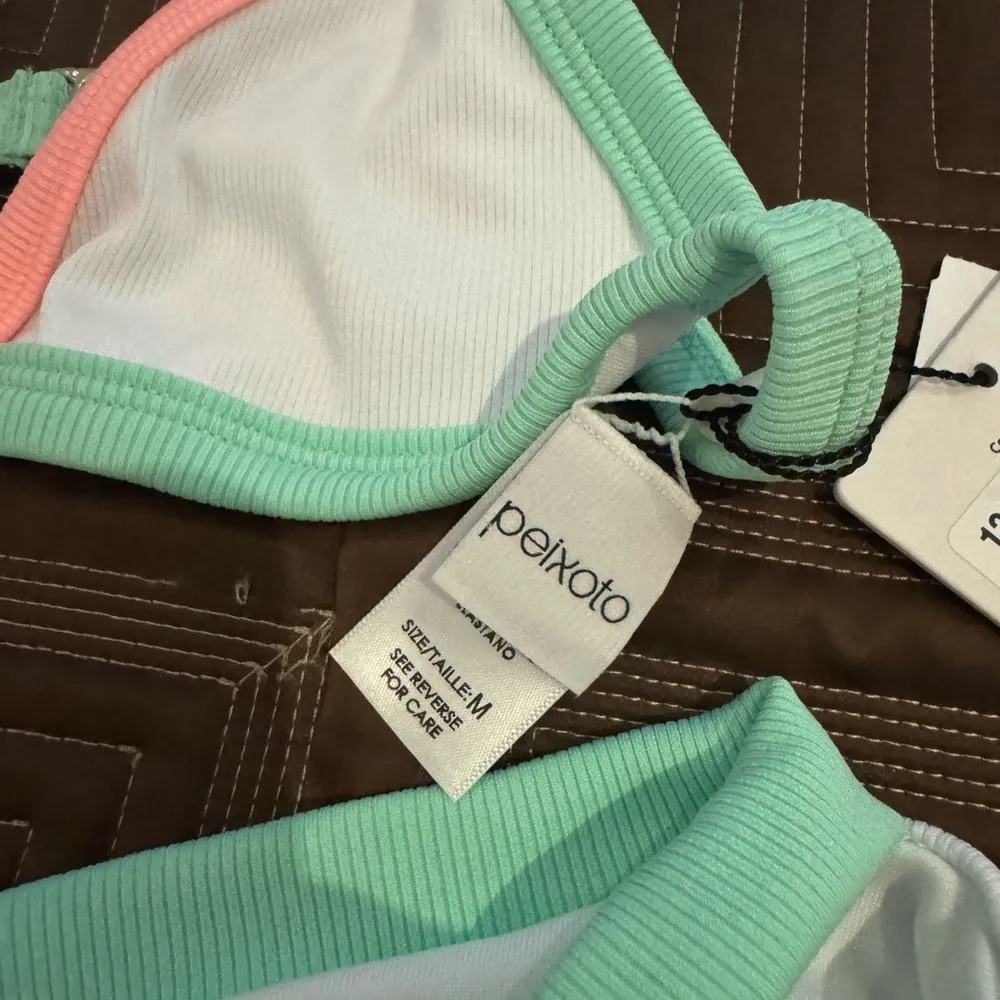 Peixoto Mint Green and Pink Bikini Set Size undefined - Image 2
