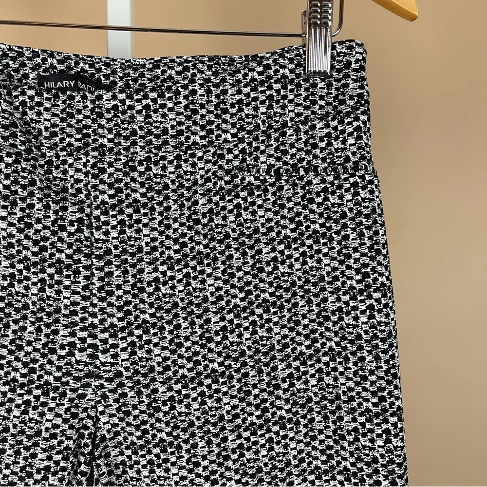 Hilary Radley Size Medium Abstract Print Pull On Capri Pants Spring Summer Ankle - Image 9