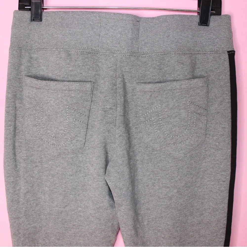 Brand New True Religion Grey/Black Jogger Ladies Sweat Pants Sz XS - Image 4