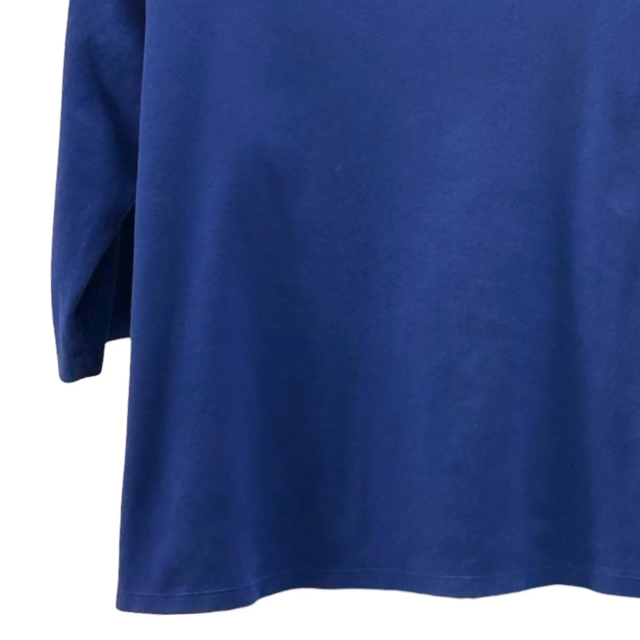 Croft And Barrow Blouse Top Blue 2X - Image 4