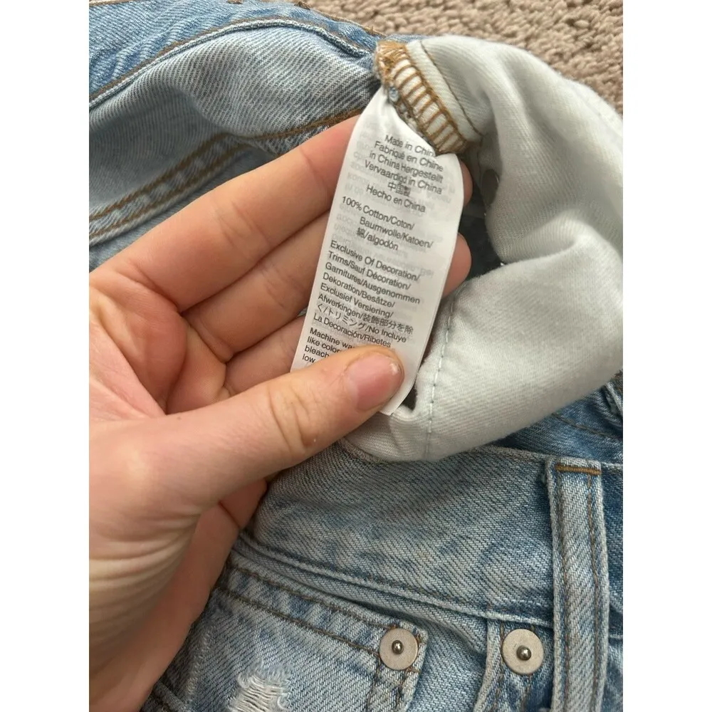 Madewell The Perfect Vintage Jean Size 26 Light Wash Casual Chic - Image 8